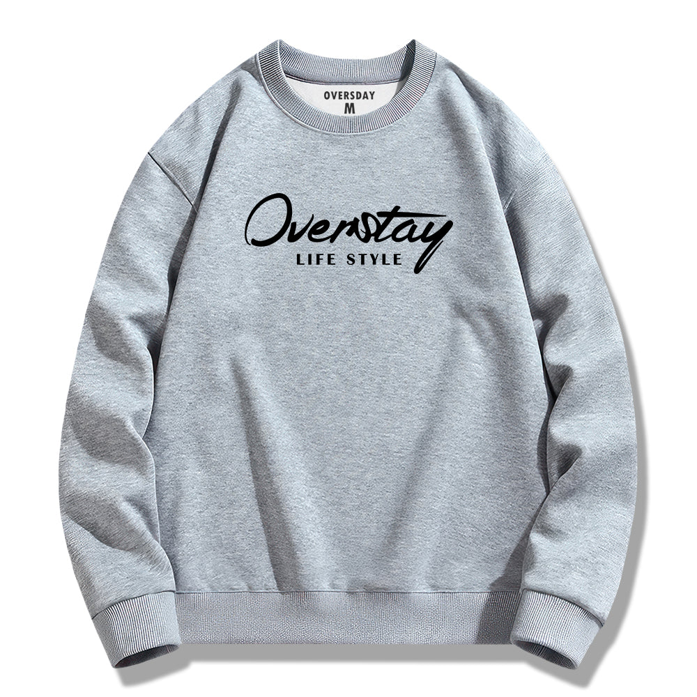 Oversday Creative Text / Sweatshirt