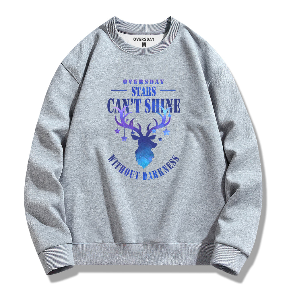 Starry Sky Deer / Sweatshirt