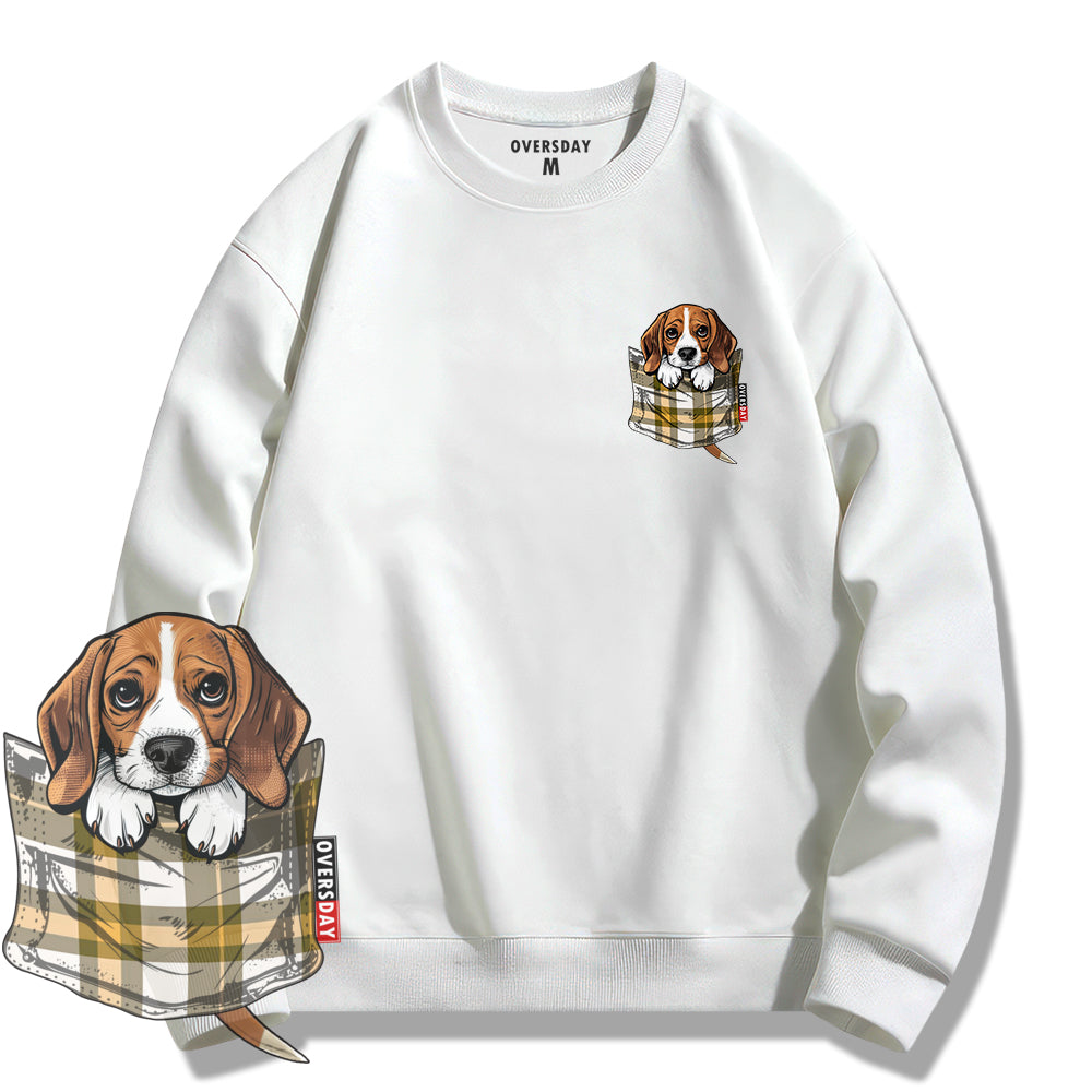 Tartan Pocket Beagle / Sweatshirt