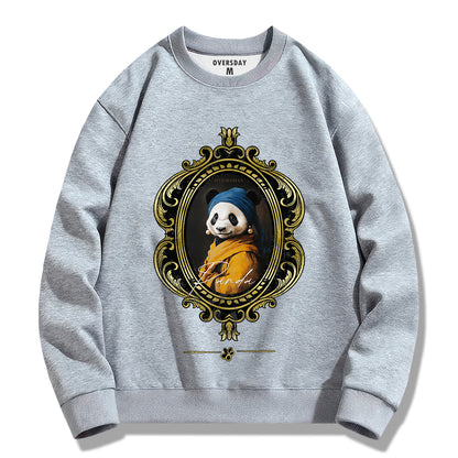 Pearl Earring Panda / Sweatshirt