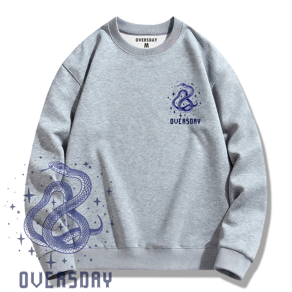 Starlit Serpent Whispers / Sweatshirt