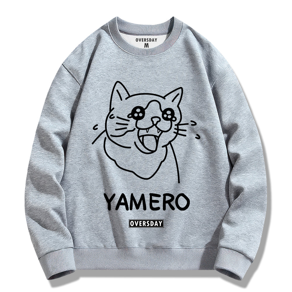 Yamero Cat / Sweatshirt