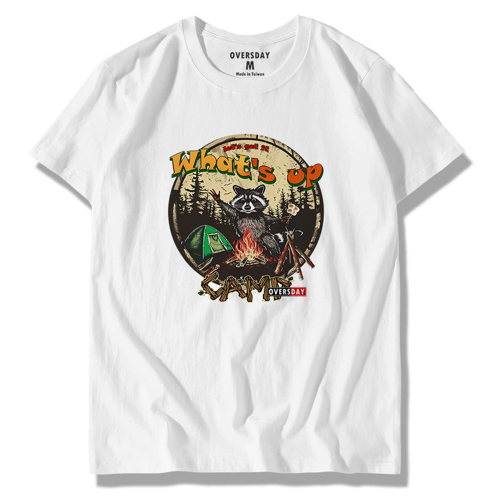 Forest Camping Raccoon / Classic Tee