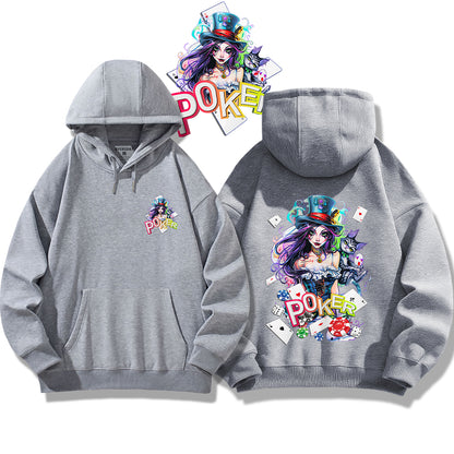 Poker Fantasy Girl / Hoodie