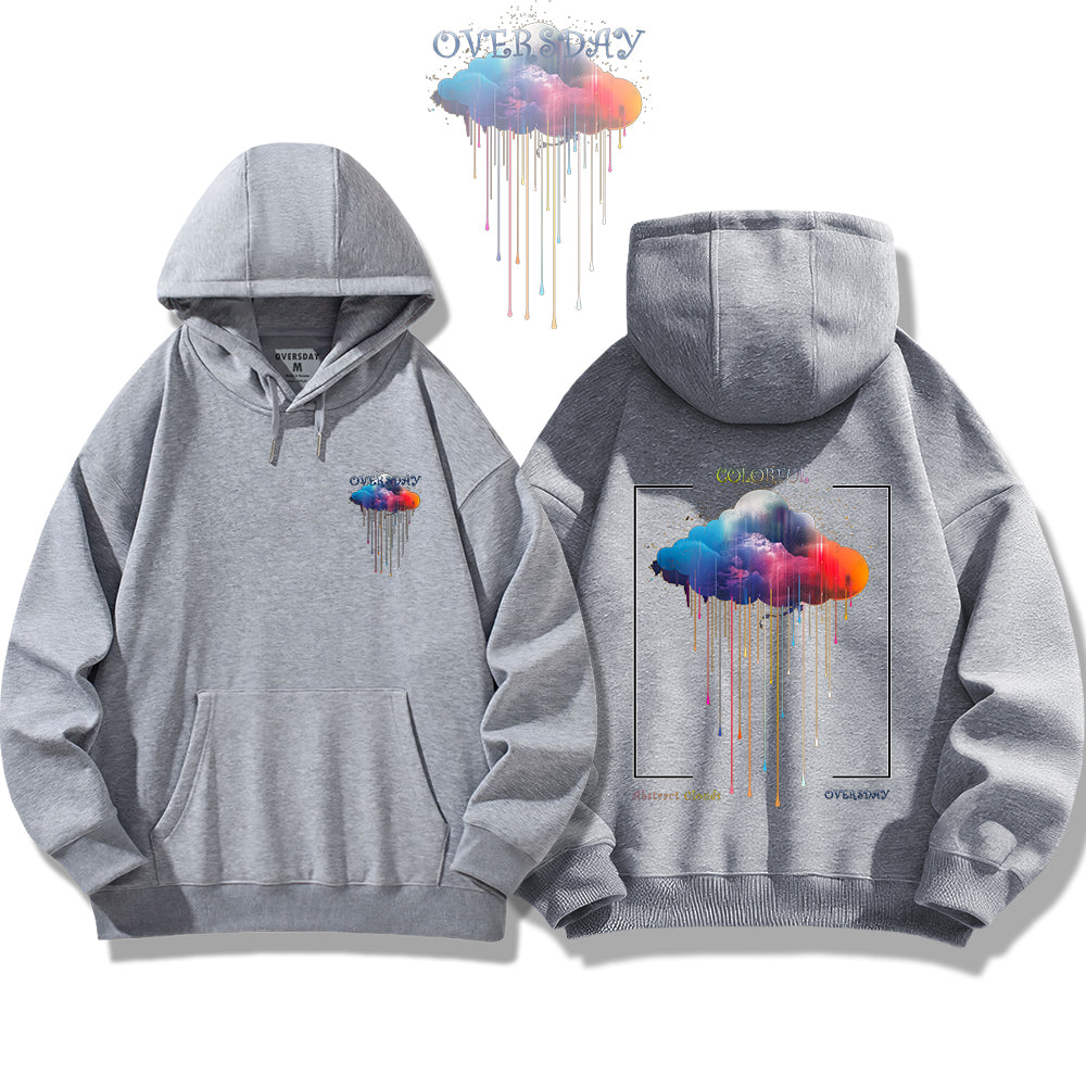 Colorful Abstract Clouds / Hoodie