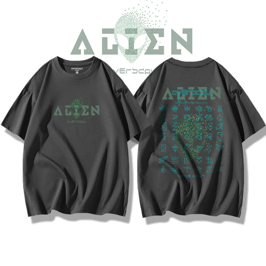 Alien Message / Loose Tee