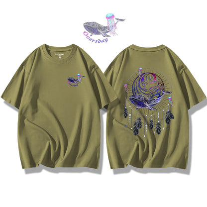 Dream Catcher of Blue Whale / Loose Tee