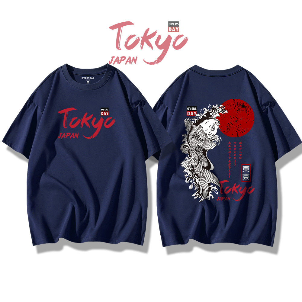 Japanese Koi Fish / Loose Tee