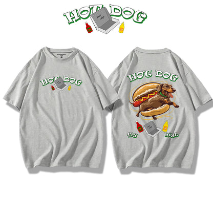 Flying Hot Dog / Loose Tee