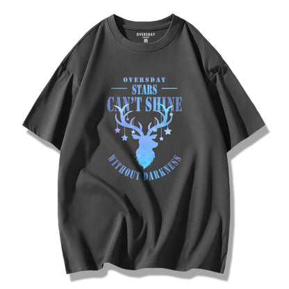 Starry Sky Deer / Loose Tee