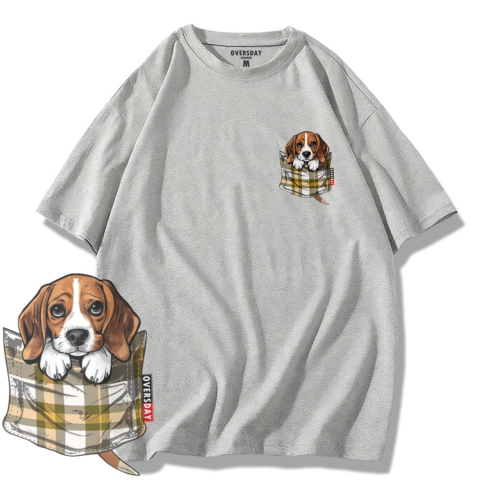 Tartan Pocket Beagle / Loose Tee