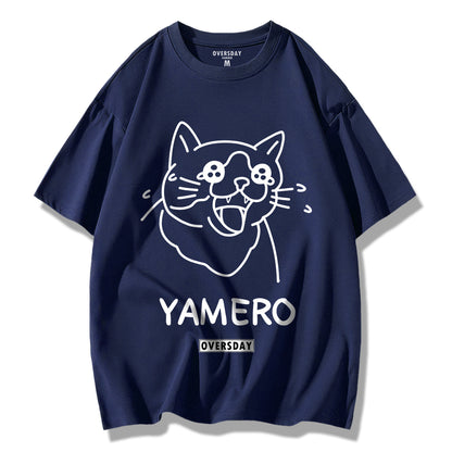 Yamero Cat / Loose Tee