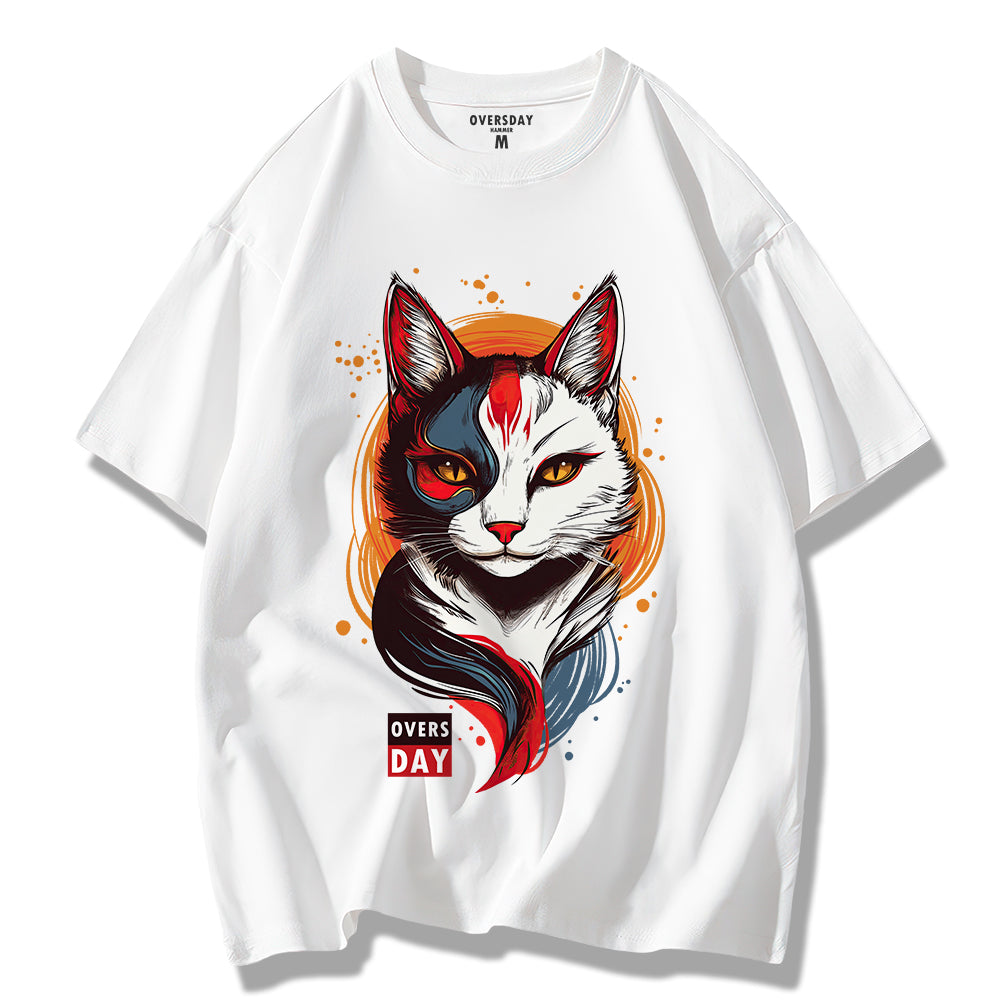 Masked Spirit Cat / Loose Tee