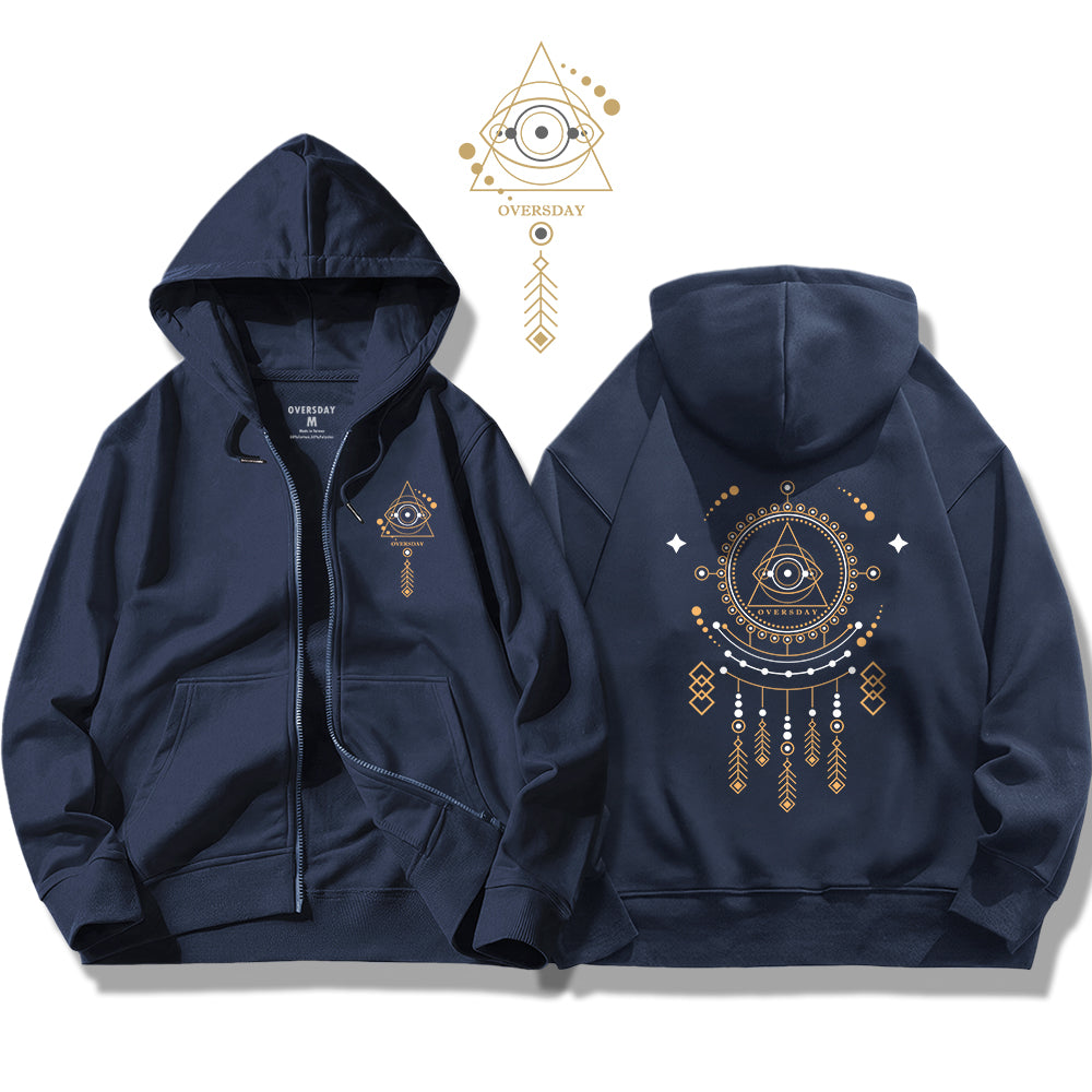 All-Seeing Eye Dreamcatcher / Zip Up Hoodie