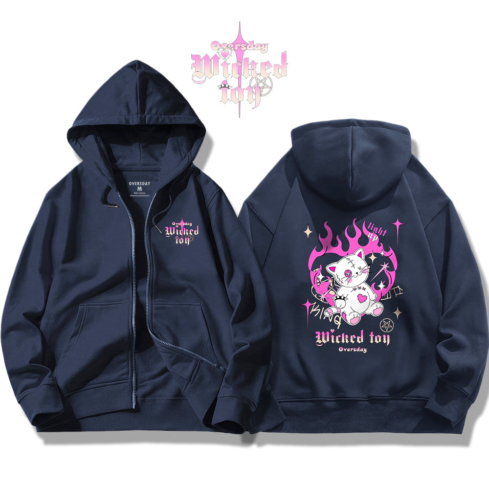 Wicked Toy / Zip Up Hoodie