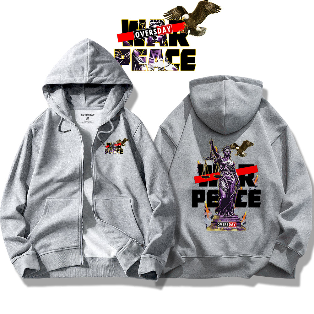 Lady of Justice / Zip Up Hoodie