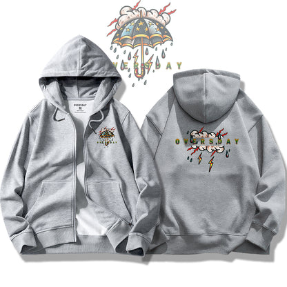 Thunder Umbrella / Zip Up Hoodie