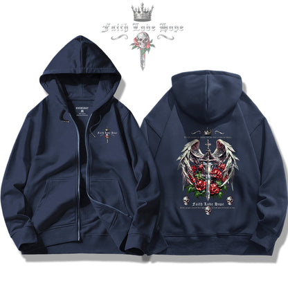 Guardian of Love / Zip Up Hoodie