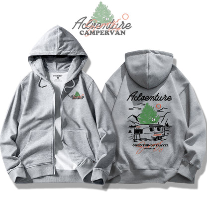 Forest Friend / Zip Up Hoodie