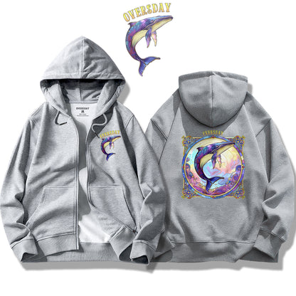 Symphony of the Whales / Zip Up Hoodie