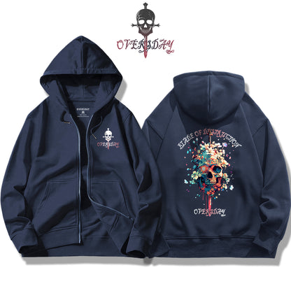 Blade of Destruction / Zip Up Hoodie