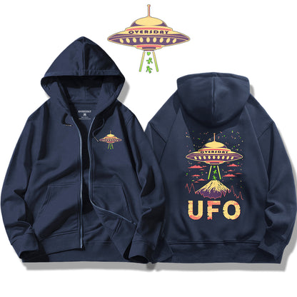 UFO / Zip Up Hoodie