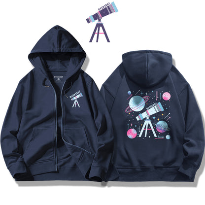 Exploring the Vastness / Zip Up Hoodie