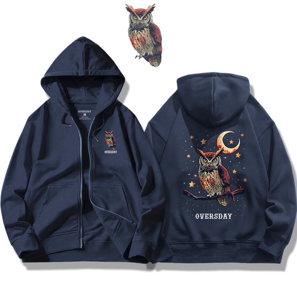 Guardian of the Starry Night / Zip Up Hoodie