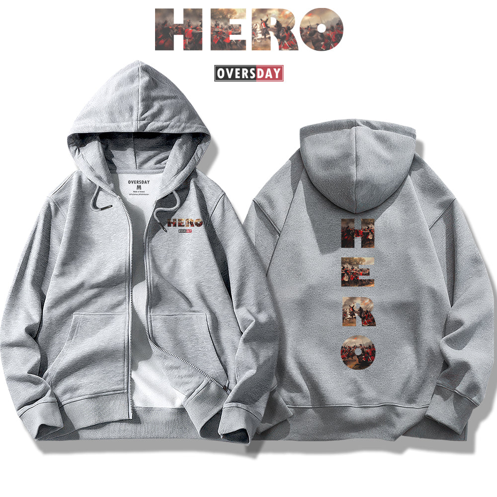 HERO / Zip Up Hoodie