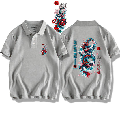 Ocean Dragon's Roar / Polo Shirt