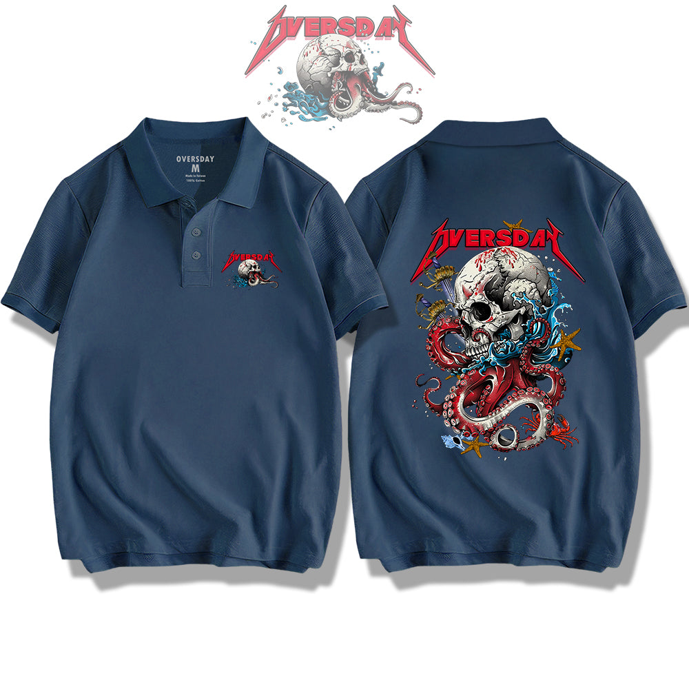 Deep Sea Skull / Polo Shirt