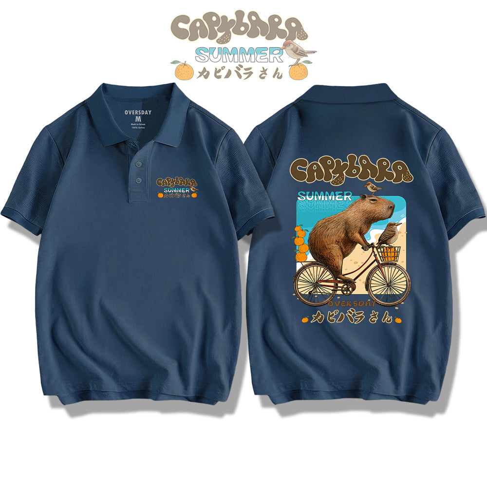 Summer Capybara / Polo Shirt