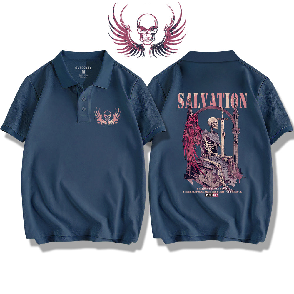 Crimson Wing Salvation / Polo Shirt