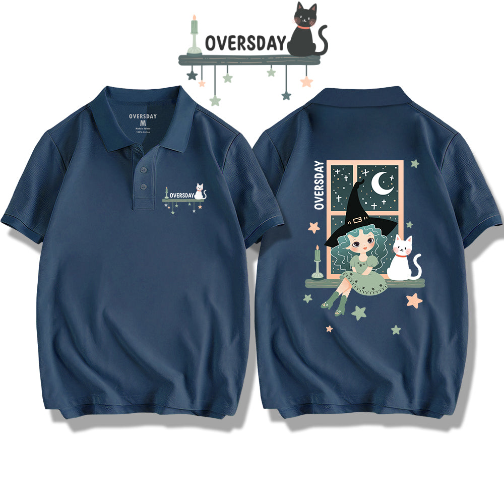 Starry Night Witch / Polo Shirt