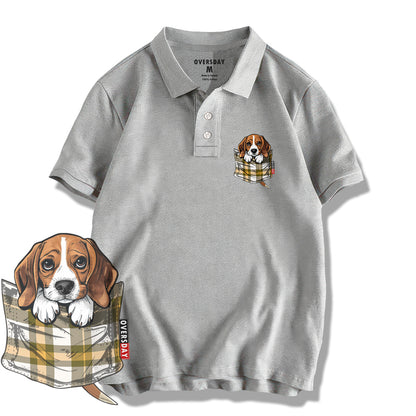 Tartan Pocket Beagle / Polo Shirt