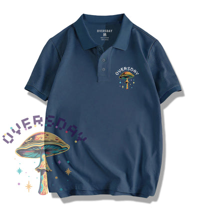 Colorful Dream Mushrooms / Polo Shirt