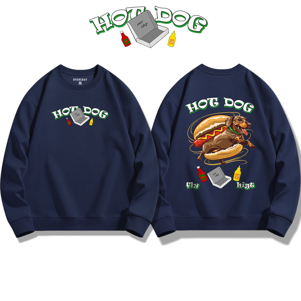 Flying Hot Dog / Sweatshirt