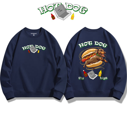 Flying Hot Dog / Sweatshirt