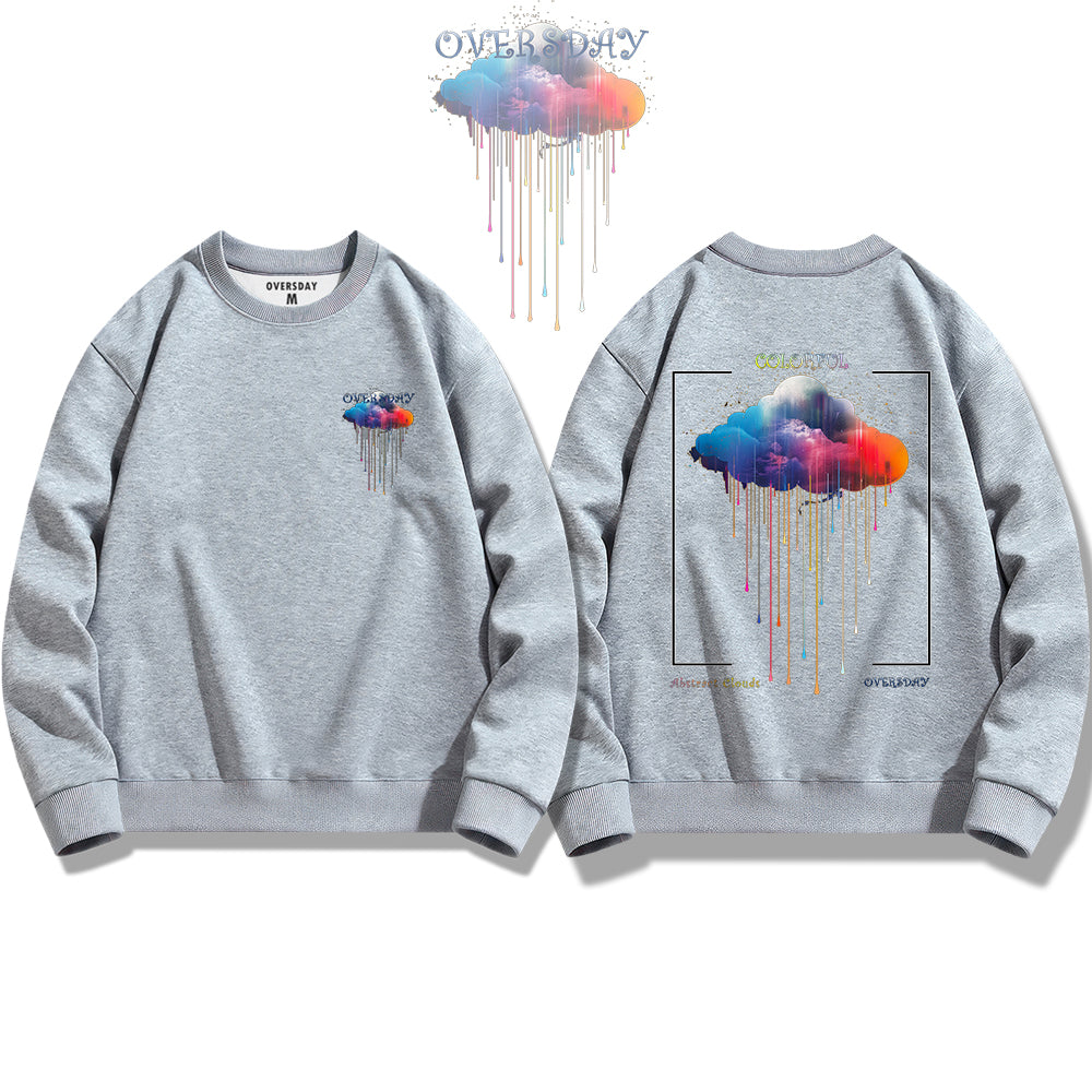 Colorful Abstract Clouds / Sweatshirt