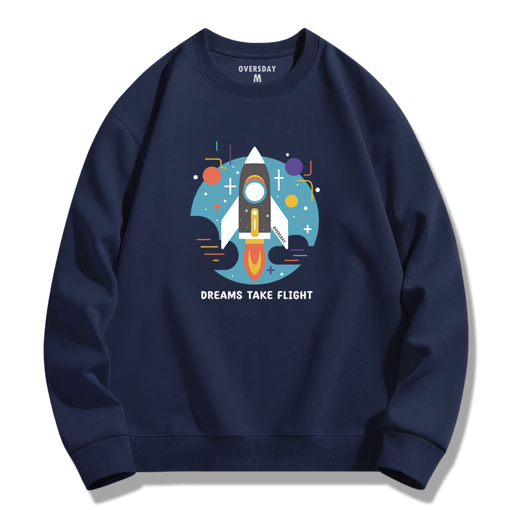 Rocket-Dreams Take Flight / Sweatshirt