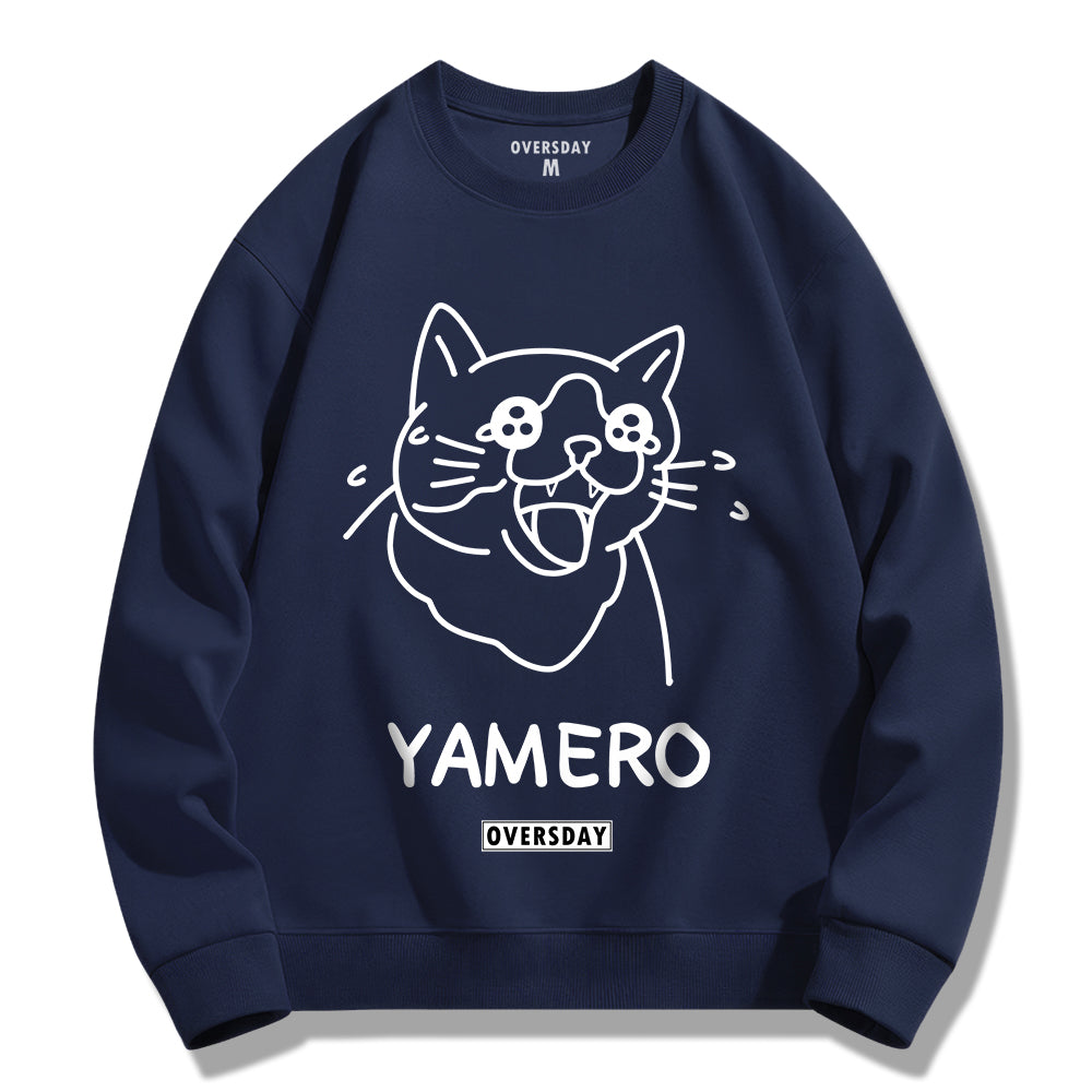 Yamero Cat / Sweatshirt