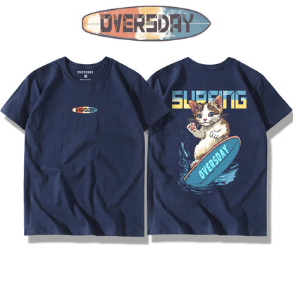 Surfing Cool Cat / Classic Tee