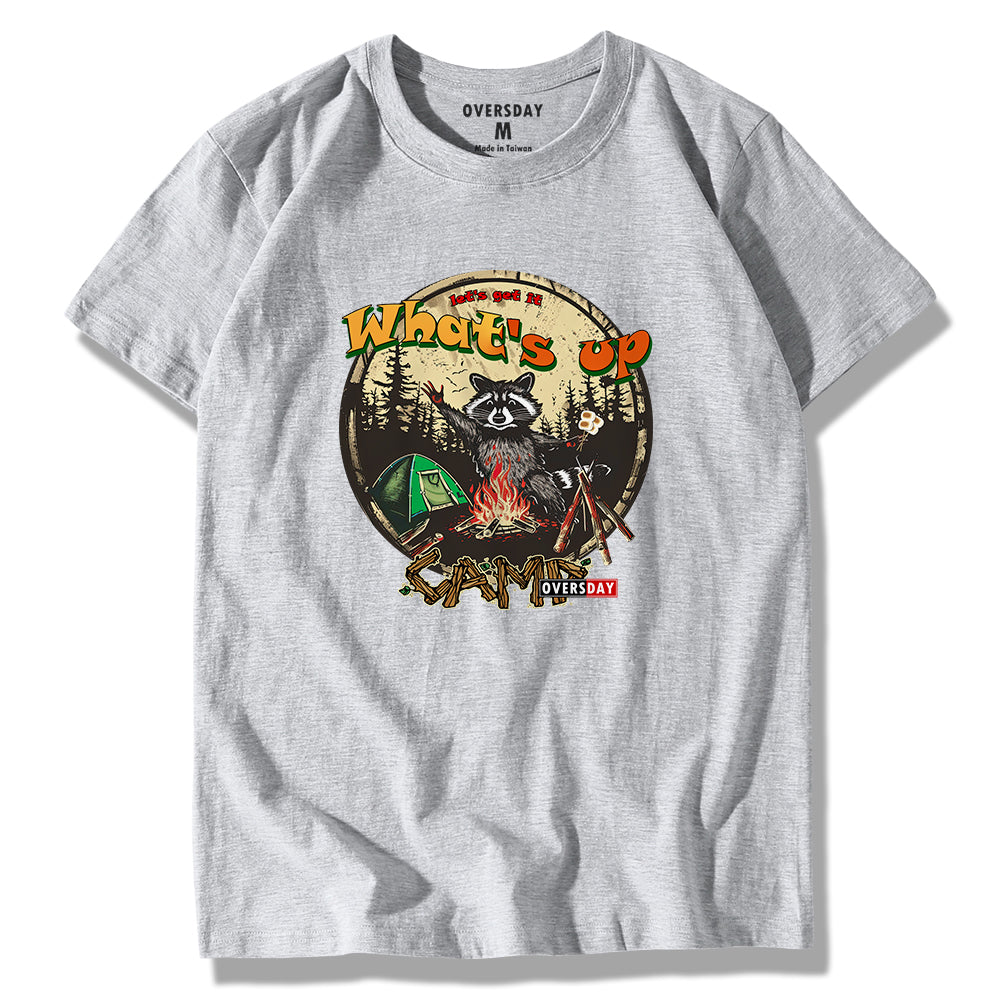 Forest Camping Raccoon / Classic Tee