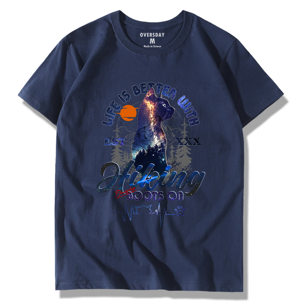 Black Cat Galaxy / Classic Tee