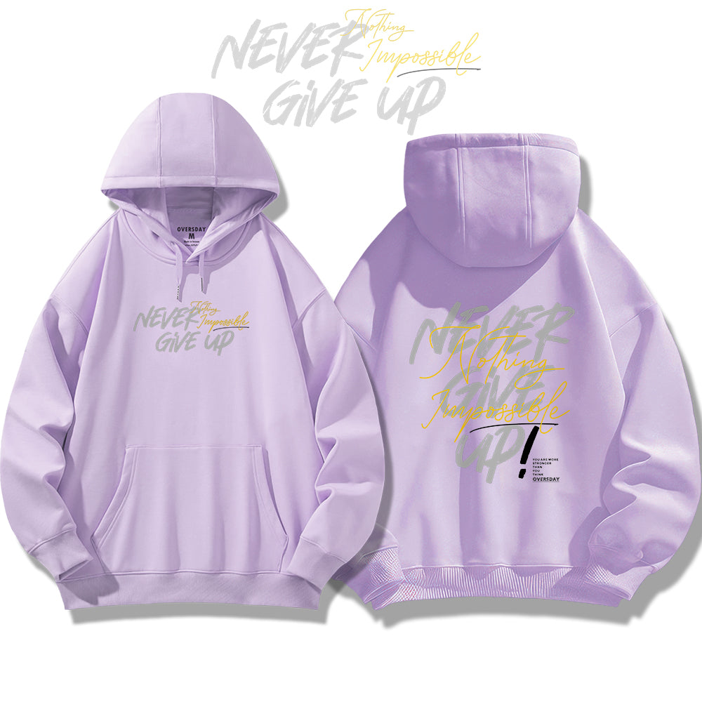 Never Give Up / Hoodie