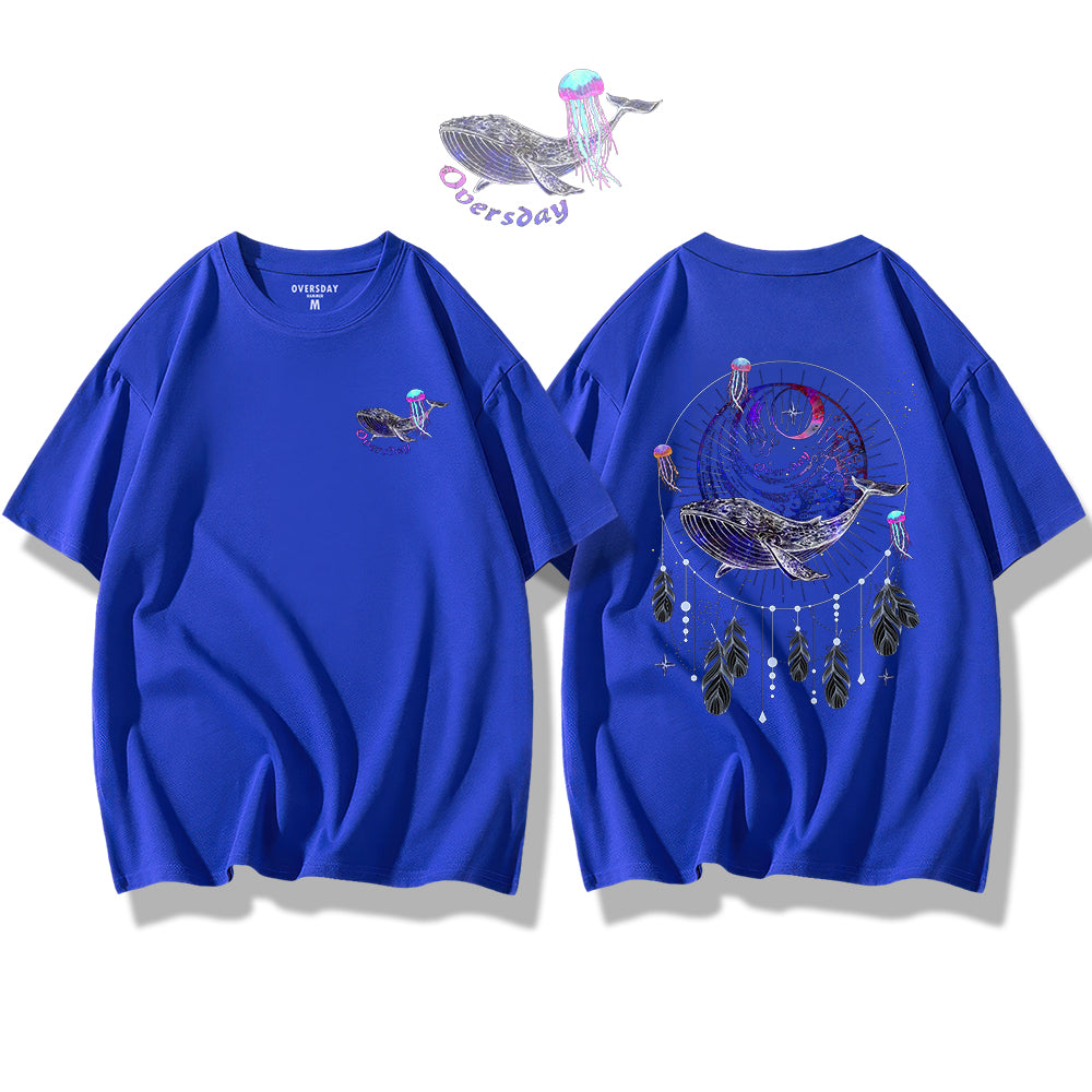 Dream Catcher of Blue Whale / Loose Tee