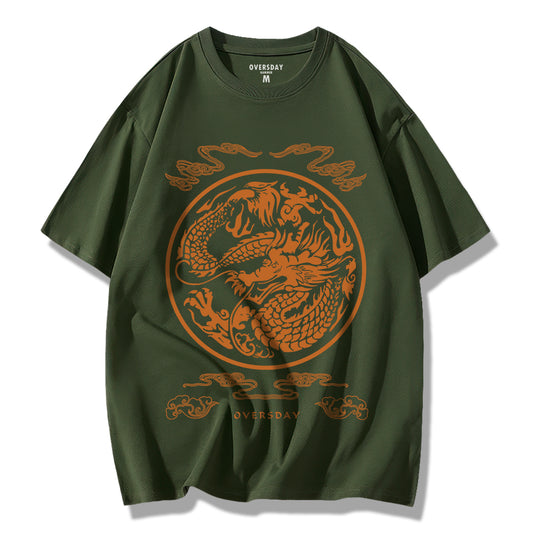 Emperor Dragon Pattern / Loose Tee