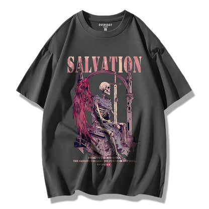 Crimson Wing Salvation / Loose Tee