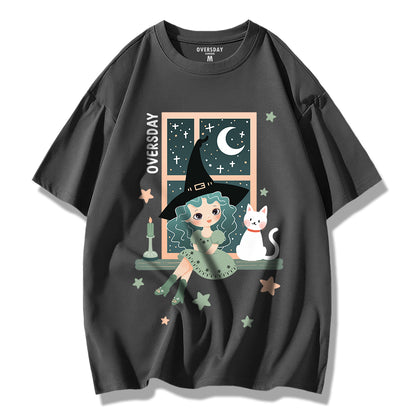 Starry Night Witch / Loose Tee