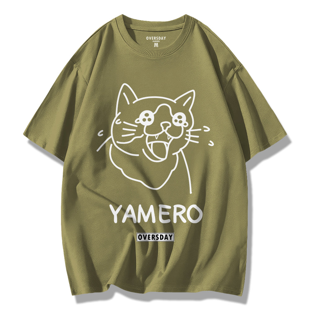 Yamero Cat / Loose Tee